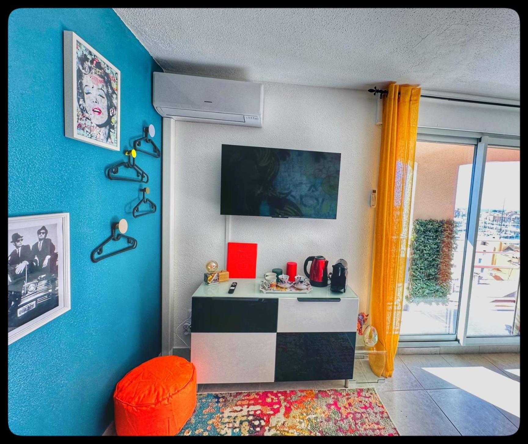 Апартаменти Centre Port,Vue Panoramique,Clim,Balcon,Wifi Агд Екстер'єр фото