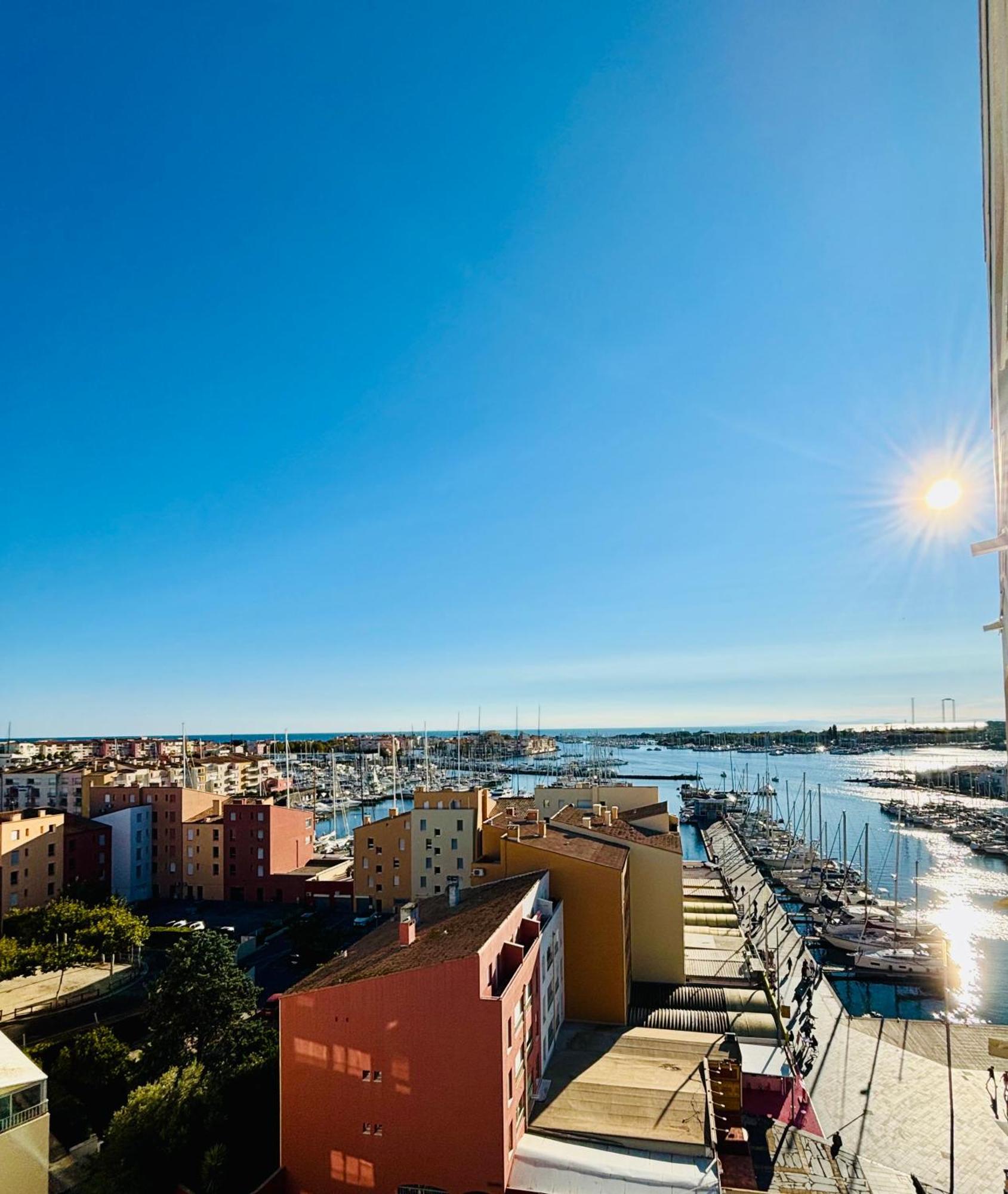 Апартаменти Centre Port,Vue Panoramique,Clim,Balcon,Wifi Агд Екстер'єр фото