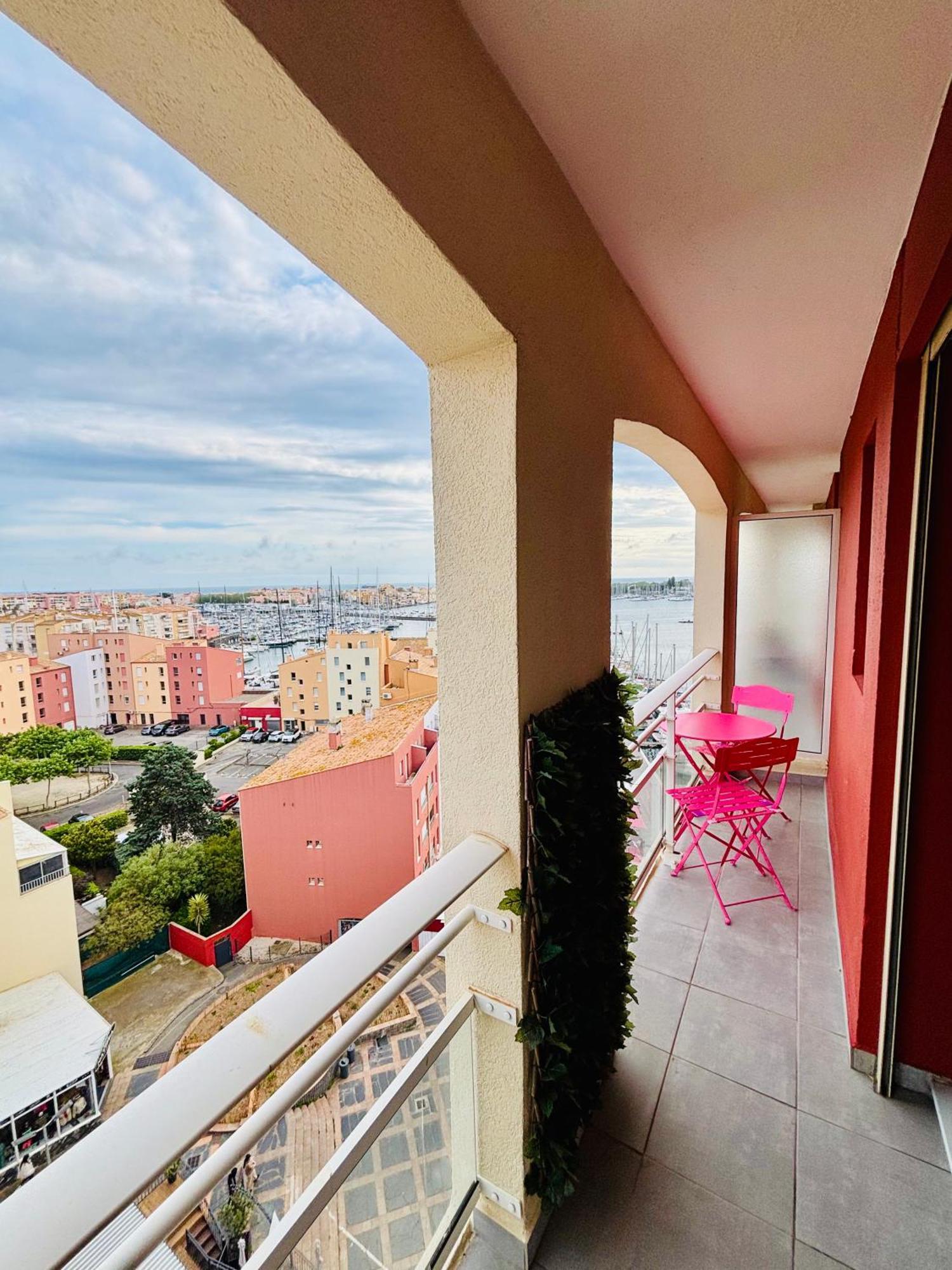 Апартаменти Centre Port,Vue Panoramique,Clim,Balcon,Wifi Агд Екстер'єр фото